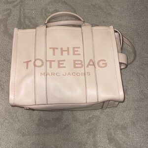 The Leather Medium Tote Bag- Marc Jacobs